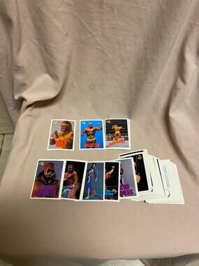 Lot Of 95 1990 WWF Classic Cards